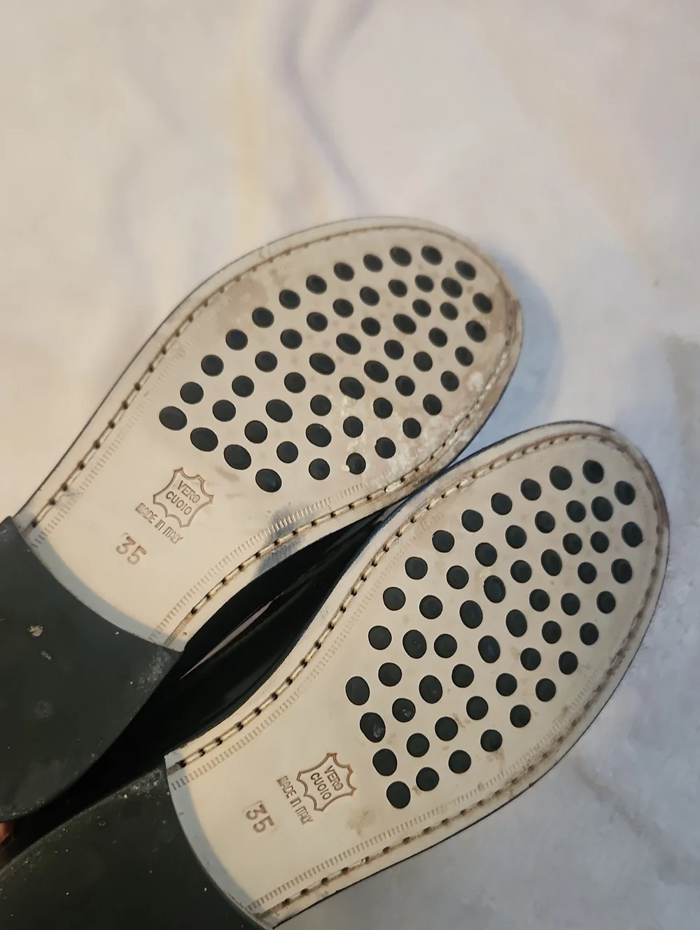 Leather Boys Black Leather Penny Loafers